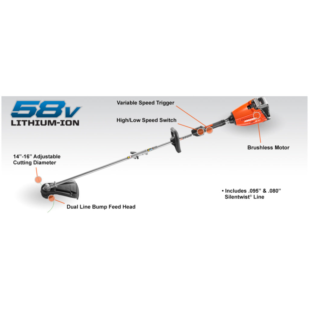 ECHO CST-58V2AHCV Battery String Trimmer