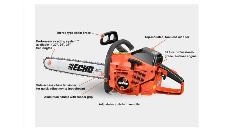 Echo Professional Use Chainsaw CS-680-27